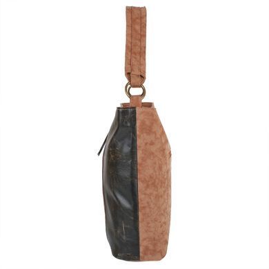Сумка женская LASKARA LK10203-choco-camel