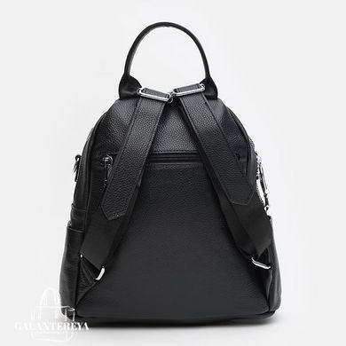 Рюкзак-сумка женский кожаный Ricco Grande K1183-black