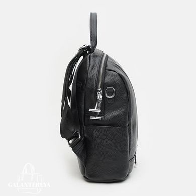 Рюкзак-сумка женский кожаный Ricco Grande K1183-black
