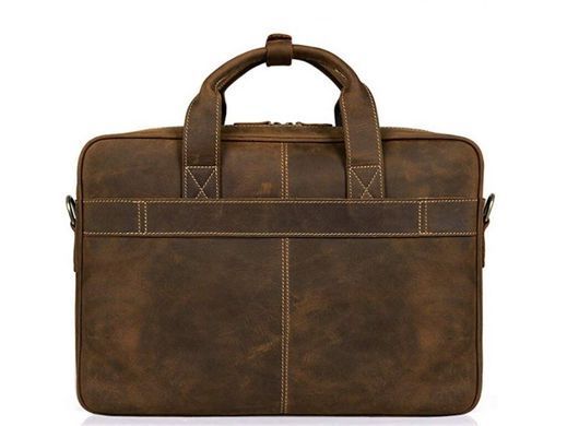 Кожаная сумка для ноутбука Tiding Bag t0033A черный