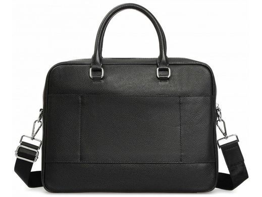 Мужская кожаная сумка для ноутбука Royal Bag RB-015A-1 черный