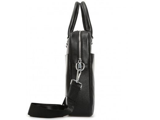 Мужская кожаная сумка для ноутбука Royal Bag RB-015A-1 черный