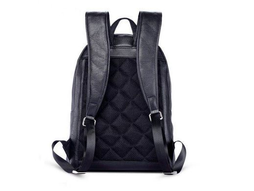 Мужской кожаный рюкзак Tiding Bag B3-012A черный