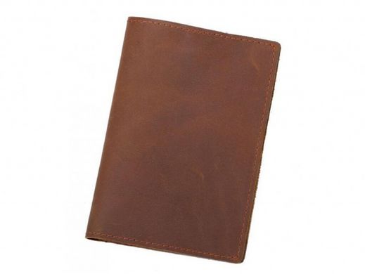 Кожаная обложка для паспорта Tiding Bag FM-103 коричневый