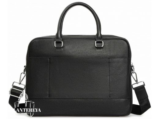 Мужская кожаная сумка для ноутбука Royal Bag RB-015A-1 черный