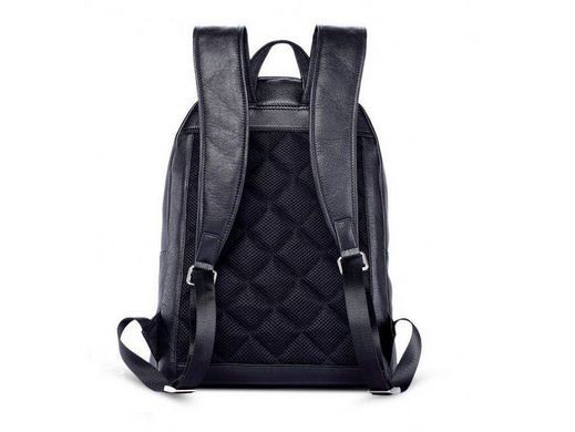 Мужской кожаный рюкзак Tiding Bag B3-012A черный