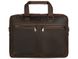 Кожаная мужская сумка для ноутбука Royal Bag RB001R коричневый 3
