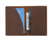 Кожаная обложка для паспорта Tiding Bag FM-103 коричневый 2
