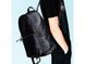 Мужской кожаный рюкзак Tiding Bag B3-012A черный 6
