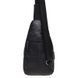 Мужской кожаный мессенджер Borsa Leather K1202-black черный 3