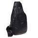 Мужской кожаный мессенджер Borsa Leather K1202-black черный 1