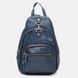 Рюкзак женский кожаный Borsa Leather K1162-blue 2