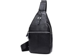 Сумка слинг мужская (однолямочный рюкзак) кожаный Tiding Bag M38-8151