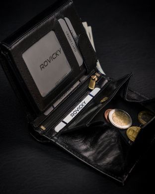 Кошелек мужской кожаный ROVICKY 1537-03-BOR