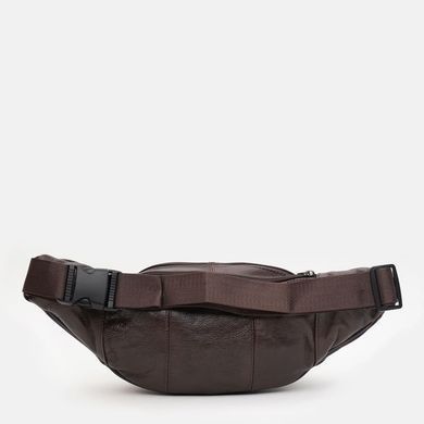 Сумка на пояс мужская кожаная Keizer K18012br-brown