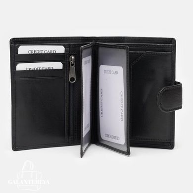 Портмоне мужское кожаное Ricco Grande 1vnF-2014-black