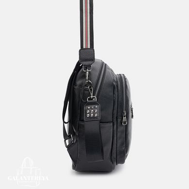 Рюкзак женский кожаный Ricco Grande K18806bl-black черный