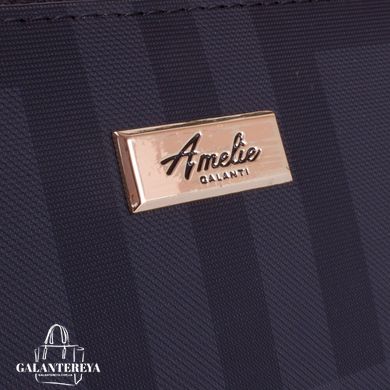 Женский кошелек из качественного кожезаменителя AMELIE GALANTI A1002-black