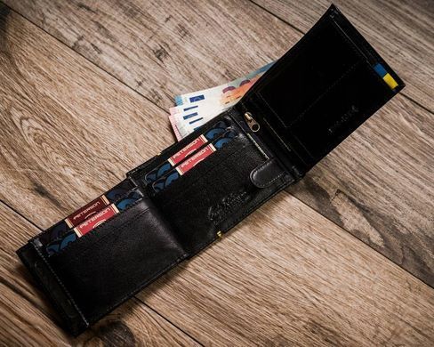 Гаманець чоловічий шкіряний Peterson PTN 304-P-UP UA