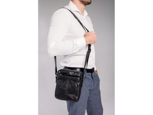 Мессенджер мужской кожаный Tiding Bag 8915A