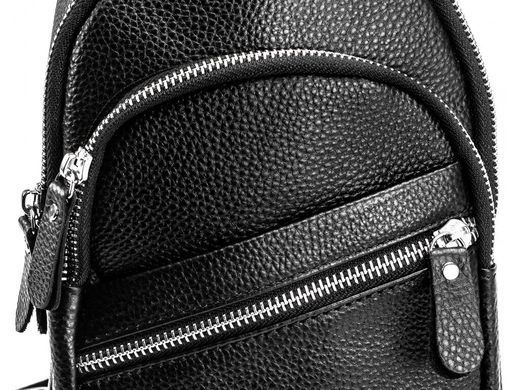 Мужской кожаный мессенджер Tiding Bag A25-5424A черный
