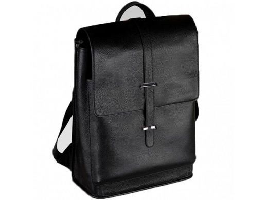 Мужской кожаный рюкзак Tiding Bag A25F-68016A черный