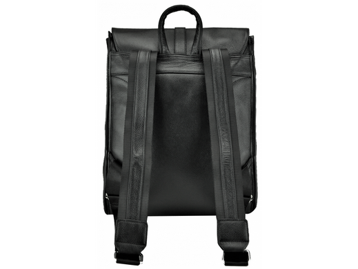 Мужской кожаный рюкзак Tiding Bag A25F-68016A черный
