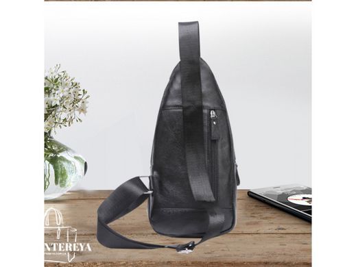 Сумка-слинг мужская кожаная Tiding Bag F-A25F-5003A
