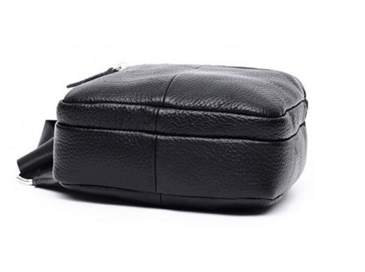 Сумка слинг мужская (однолямочный рюкзак) кожаный Tiding Bag M38-8151