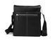 Мужской кожаный черный мессенджер Tiding Bag M685-2A 3