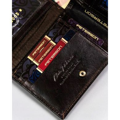 Гаманець чоловічий шкіряний Peterson PTN 22301L-VT