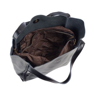 Женская сумка-шоппер Borsa Leather 10251-black черный