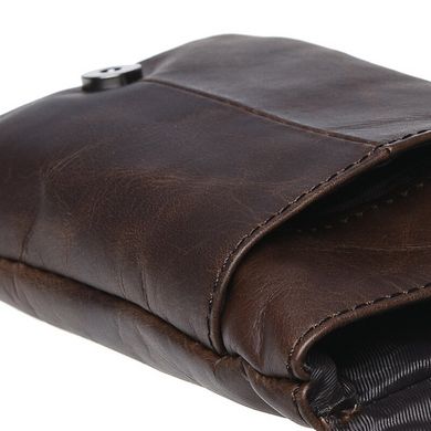 Мужской кожаный мессенджер Keizer K1702-brown коричневый