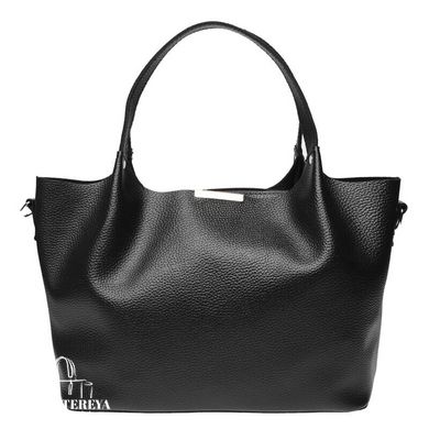 Женская кожаная сумка Ricco Grande 1L943-black черный