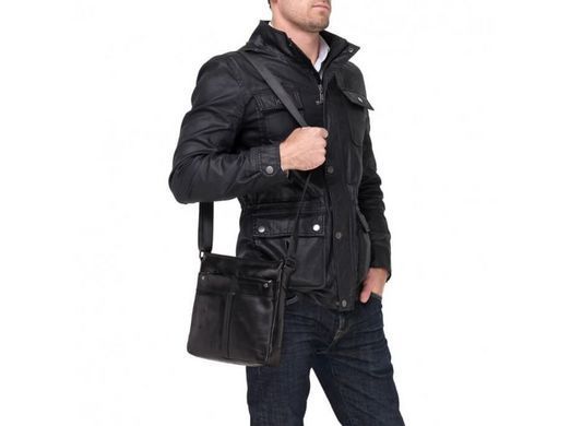 Мужская кожаная сумка через плечо Tiding Bag 8030A