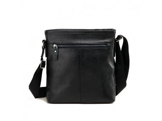 Мужской кожаный черный мессенджер Tiding Bag M6917-5A