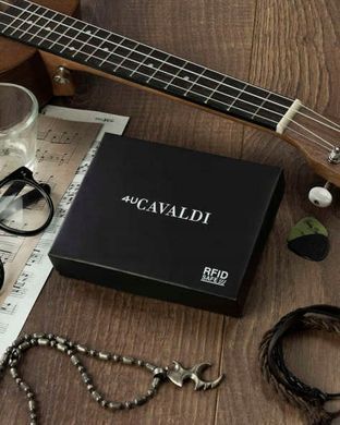Гаманець чоловічий шкіряний 4U CAVALDI 0104-BS-RFID