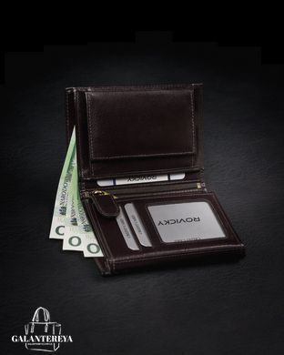 Кошелек мужской кожаный ROVICKY 1537-03-BOR