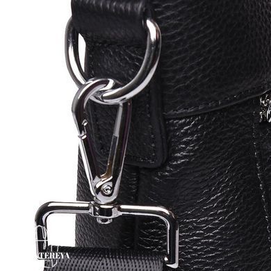 Мужская кожаная сумка для ноутбука Keizer K17240-black черный