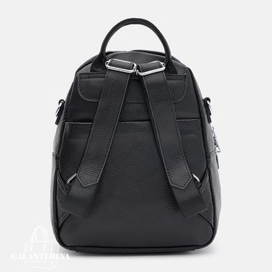 Рюкзак женский кожаный Ricco Grande K188815bl-black черный