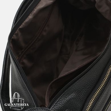 Сумка женская кожаная Borsa Leather K1213-black