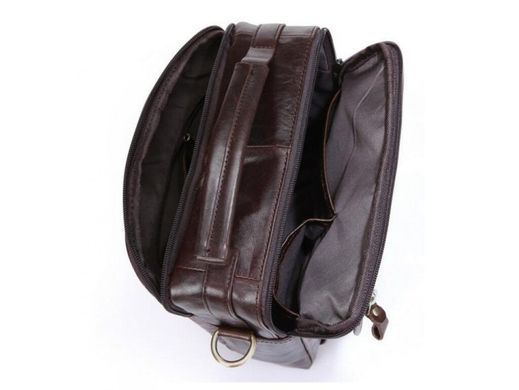 Мужской кожаный мессенджер Bexhill Bx8870A черный
