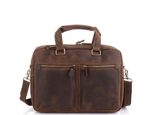 Сумка для ноутбука мужская кожаная Tiding Bag D4-001R