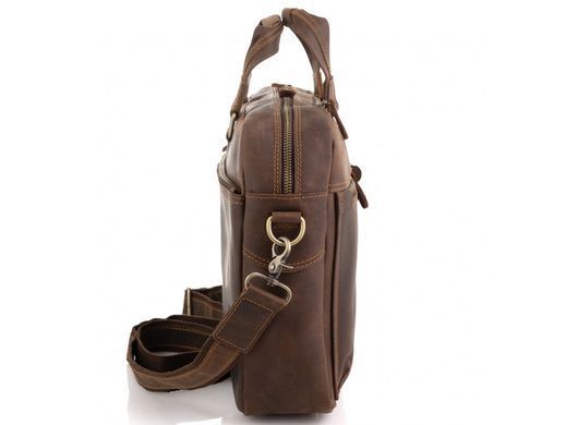 Сумка для ноутбука мужская кожаная Tiding Bag D4-001R