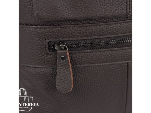 Мужской кожаный мессенджер Tiding Bag M38-7812A черный