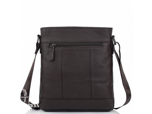 Мужской кожаный мессенджер Tiding Bag M38-7812A черный