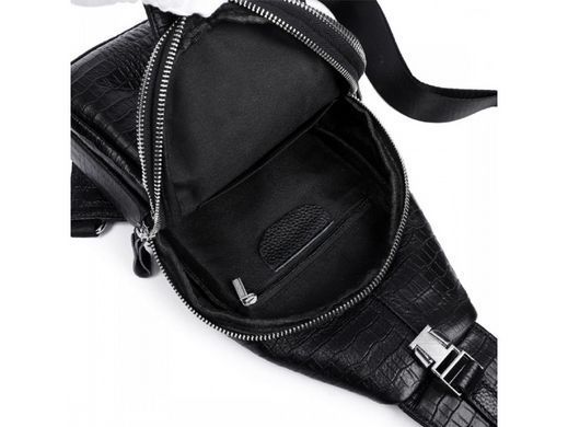 Сумка-слінг чоловіча шкіряна Tiding Bag CR-A25F-5015A