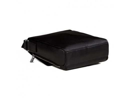 Мужской кожаный черный мессенджер Tiding Bag M8009-3A