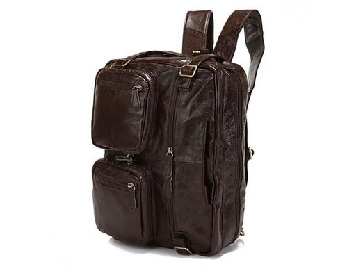 Мужская кожаная сумка-рюкзак Jasper&Maine 7061C