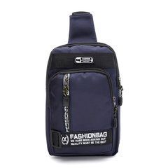Сумка-слінг через плече чоловіча Monsen C1HSSAD154bl-black чорна